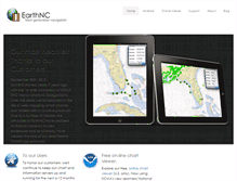 Tablet Screenshot of earthnc.com